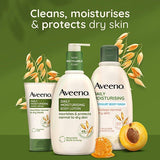 Aveeno Daily Moisturising Yogurt Apricot  Body Wash 300ml - McGrocer