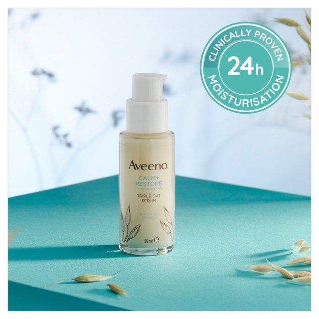 Aveeno Face Calm and Restore Oat Serum   30ml - McGrocer