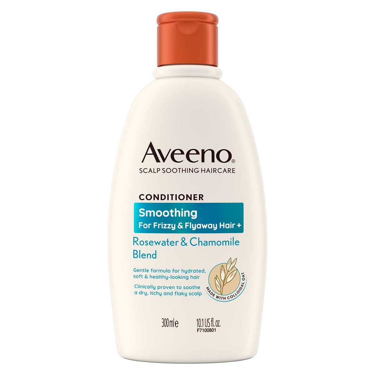 Aveeno Haircare Smoothing+ Rose Water & Chamomile Blend Conditioner 300ml - McGrocer