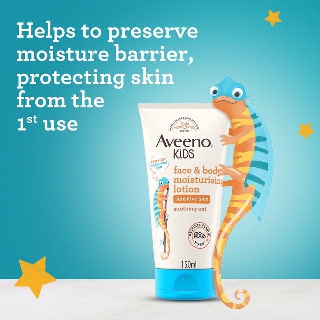 Aveeno Kids Face & Body Moisturising Lotion   150ml - McGrocer