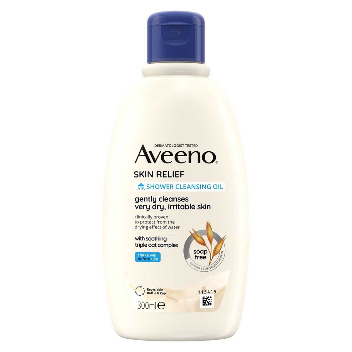Aveeno Skin Relief Shower Cleansing Oil 300ml - McGrocer