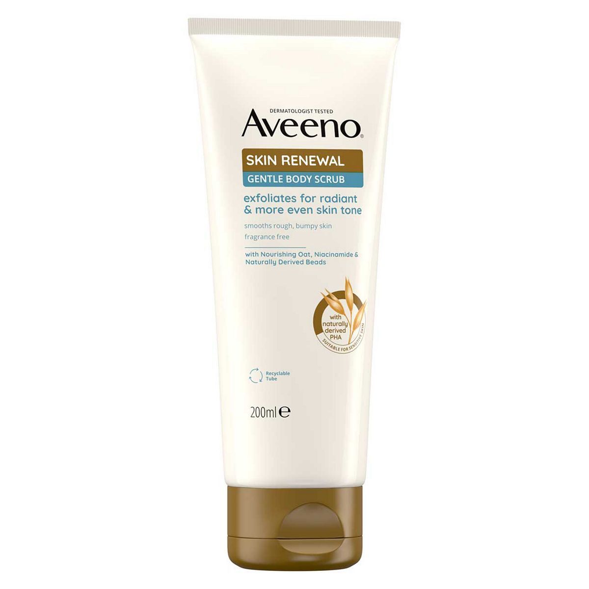 Aveeno Skin Renewal Wash Off Gentle Body Scrub 200ml - McGrocer