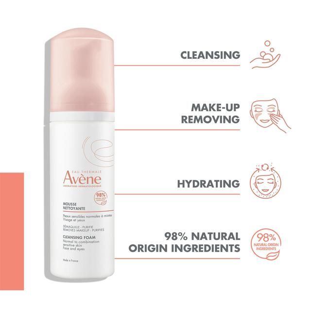 Avene Cleansing Foam for combination skin   150ml - McGrocer