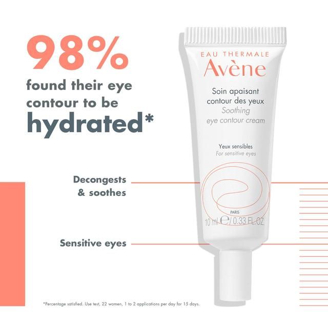 Avene Soothing Eye Contour Cream for very sensitive skin   10ml - McGrocer