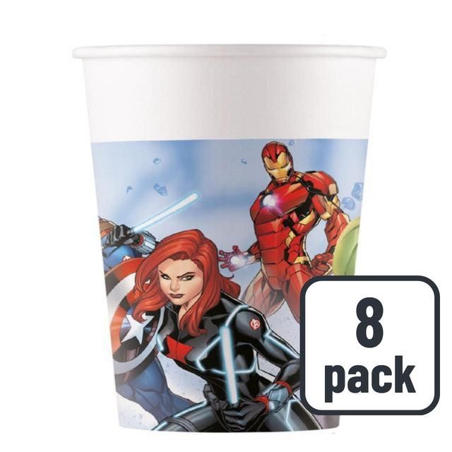 Avengers Paper Party Cups   8 per pack - McGrocer
