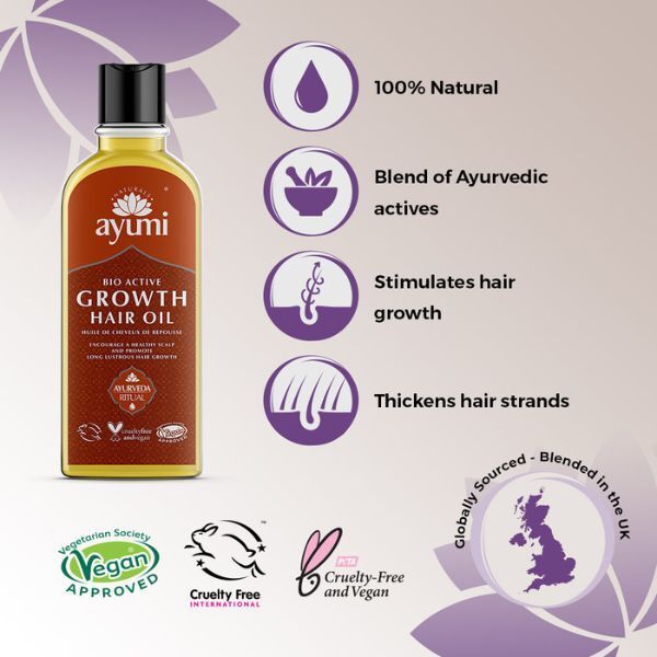 Ayumi Naturals Bio Active Ayumi Hair Growth Oil 150ml - McGrocer