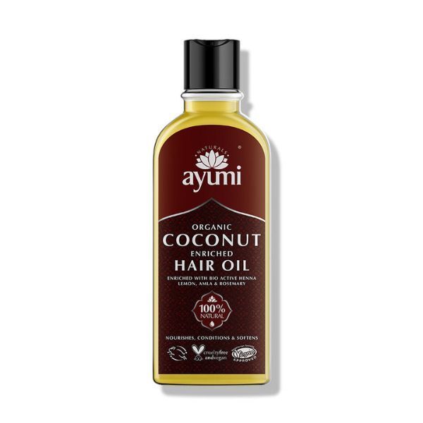 Ayumi Naturals Coconut & Rosemary Hair Henna Oil 150ml - McGrocer