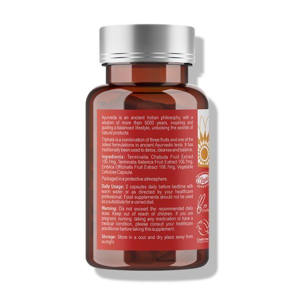 Ayumi Naturals Triphala Vegan Capsules 60ct - McGrocer