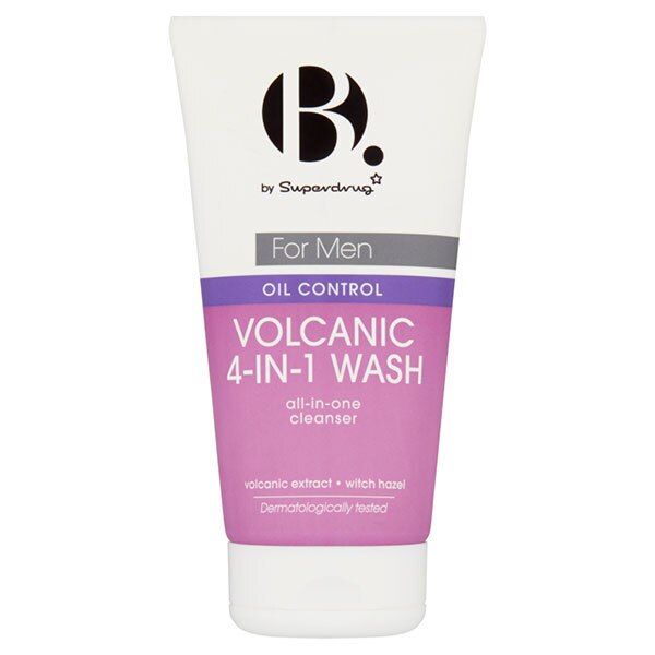 B. Men Oil Control Volcanic 4-in-1 Wash 150ml - McGrocer
