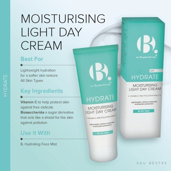 B. Moisturising Light Day cream 75ml - McGrocer