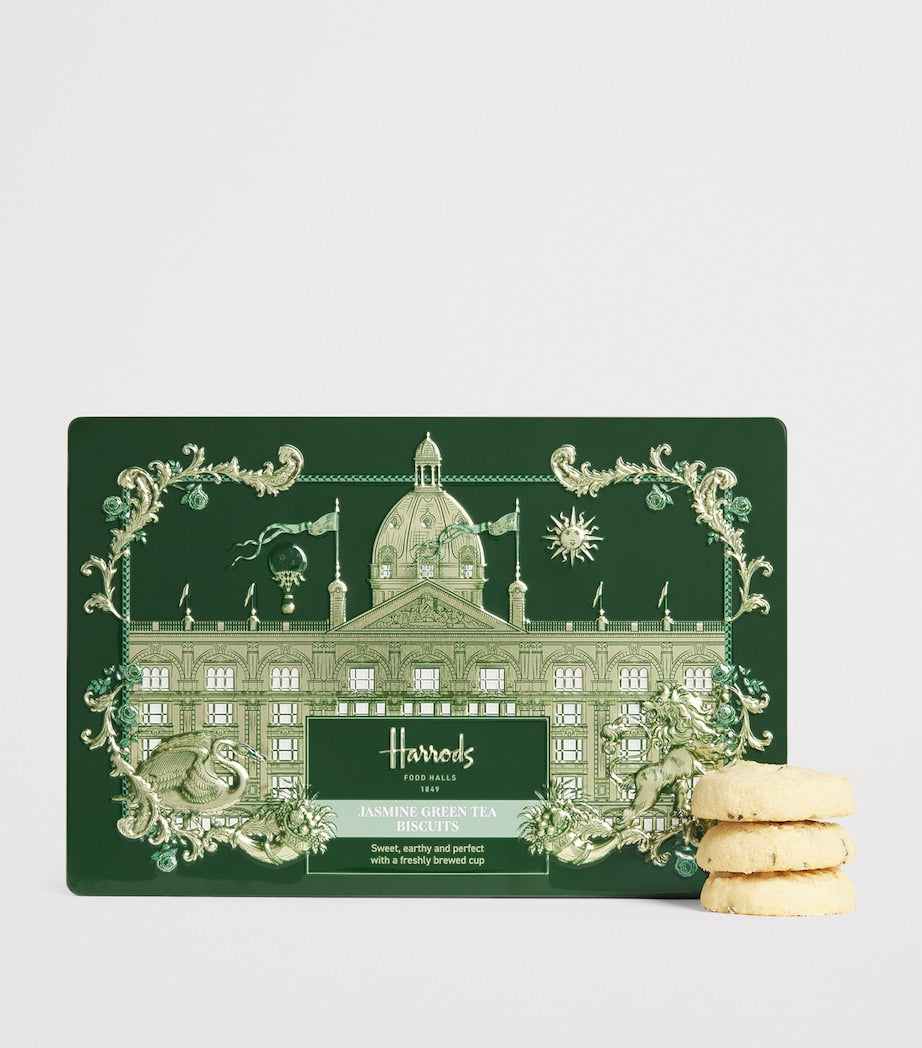 Harrods Jasmine Green Tea Biscuits (200g)