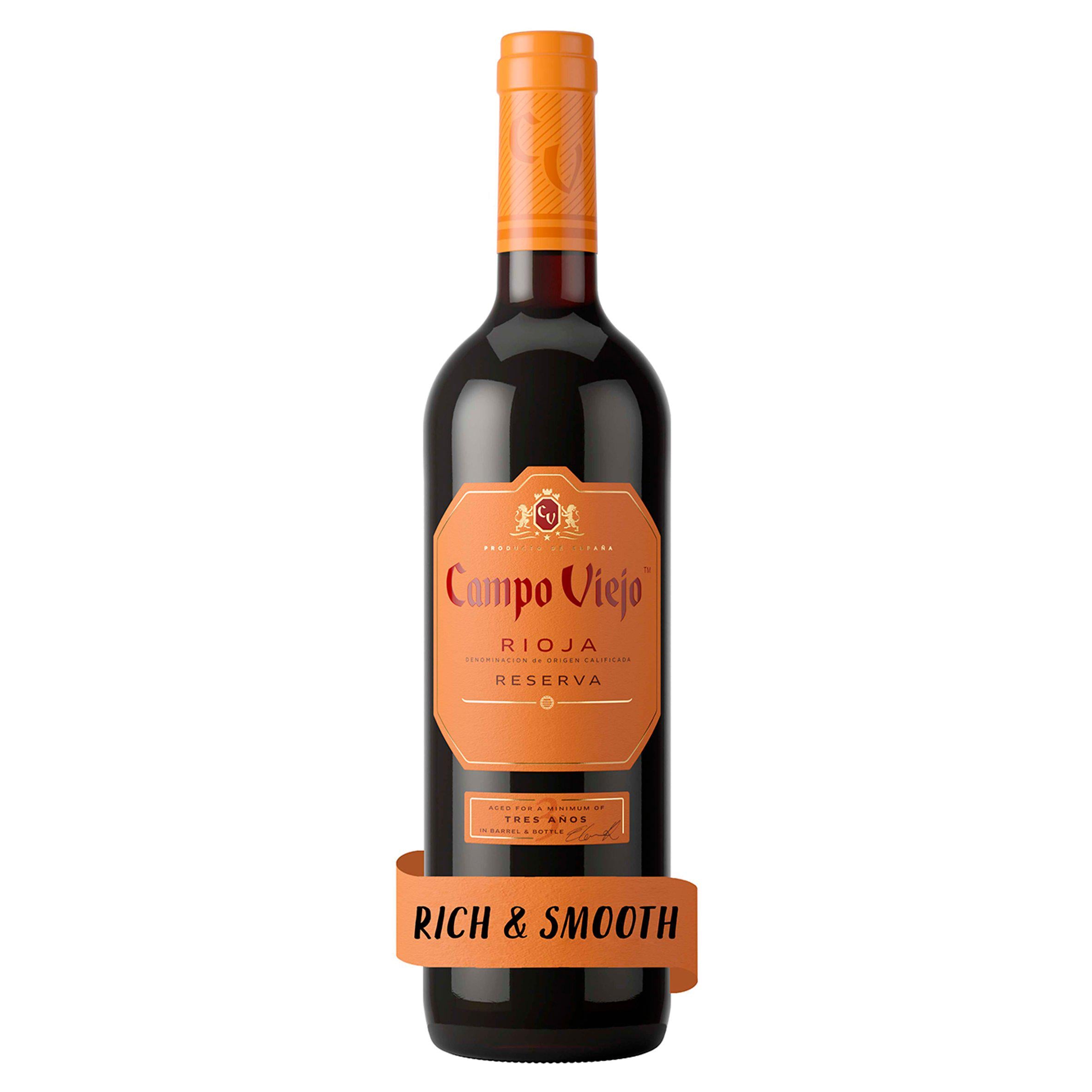 Campo Viejo Rioja Reserva Red Wine 75cl - McGrocer