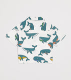 Stella McCartney Kids cotton whale shirt for children 3-14 years - British product