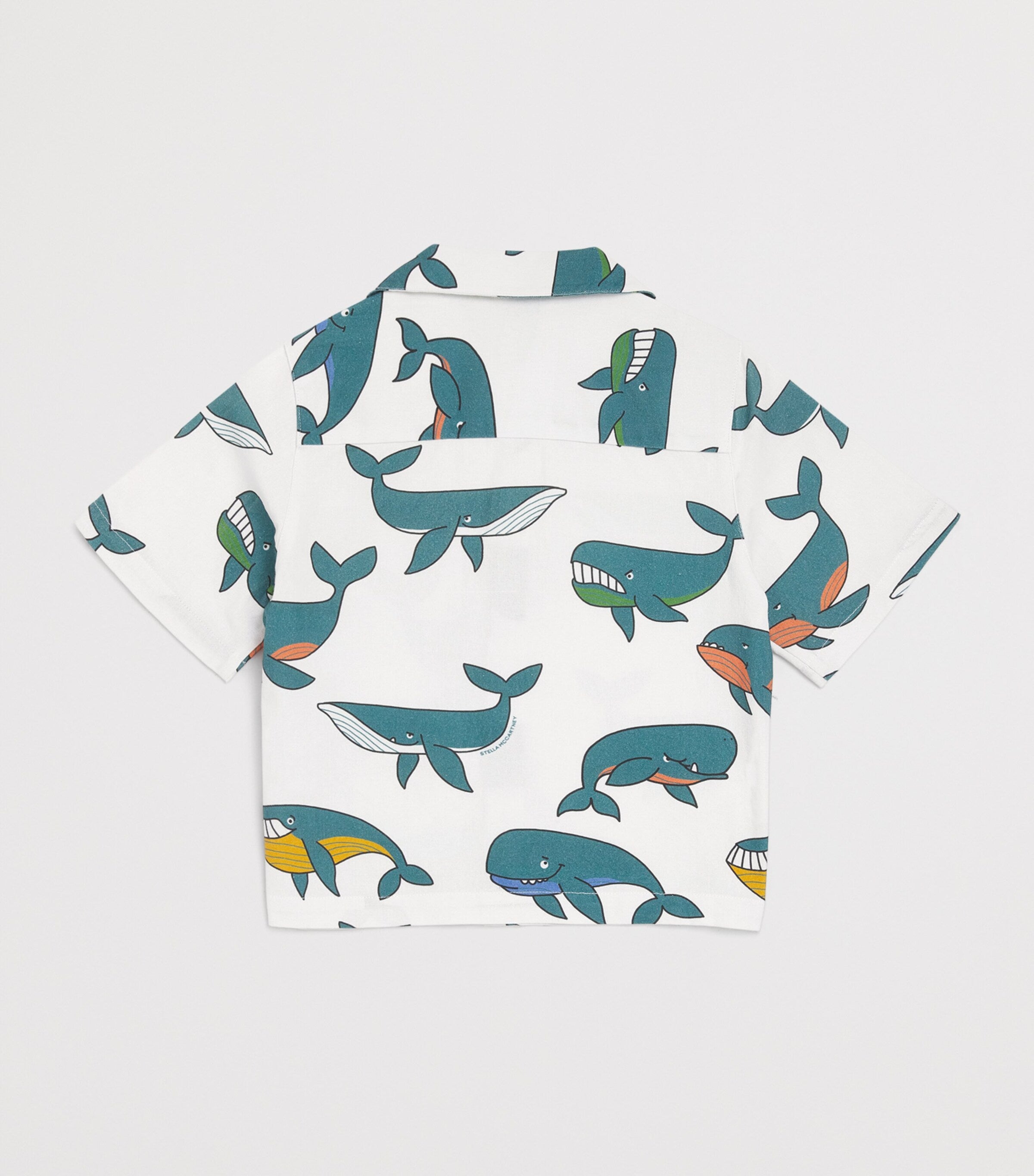 Stella McCartney Kids cotton whale shirt for children 3-14 years - British product