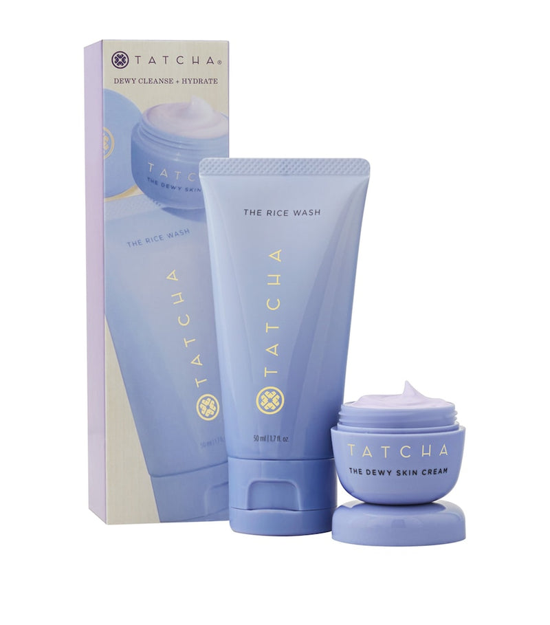 Tatcha Dewy Cleanse and Hydrate Skincare Set