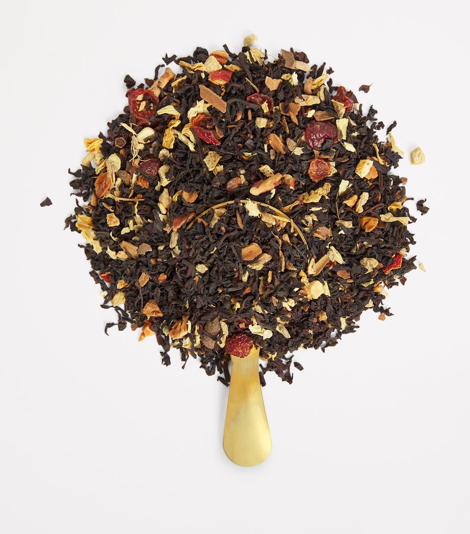 Harrods Easter blend loose leaf tea with orange and apple flavours 125g, UK version