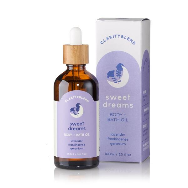 Clarity Blend Sweet Dreams Body and Bath Oil 100ml - British product