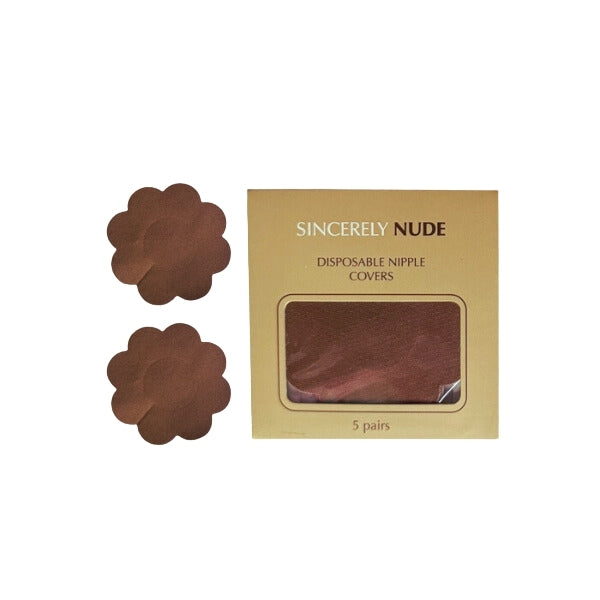 Sincerely Nude Petal Nipple Covers Ginger (British brand)