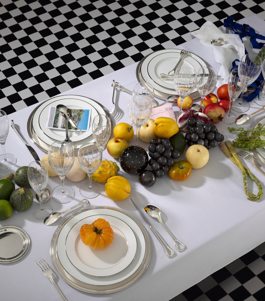Christofle Silver-Plated Shell Carrousel Cutlery Set