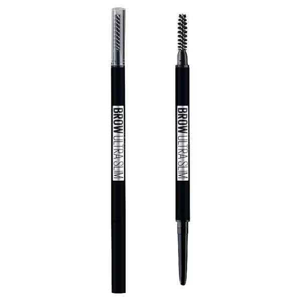 Maybelline Ultra Slim Eyebrow Pencil 07 Black, imported from the UK