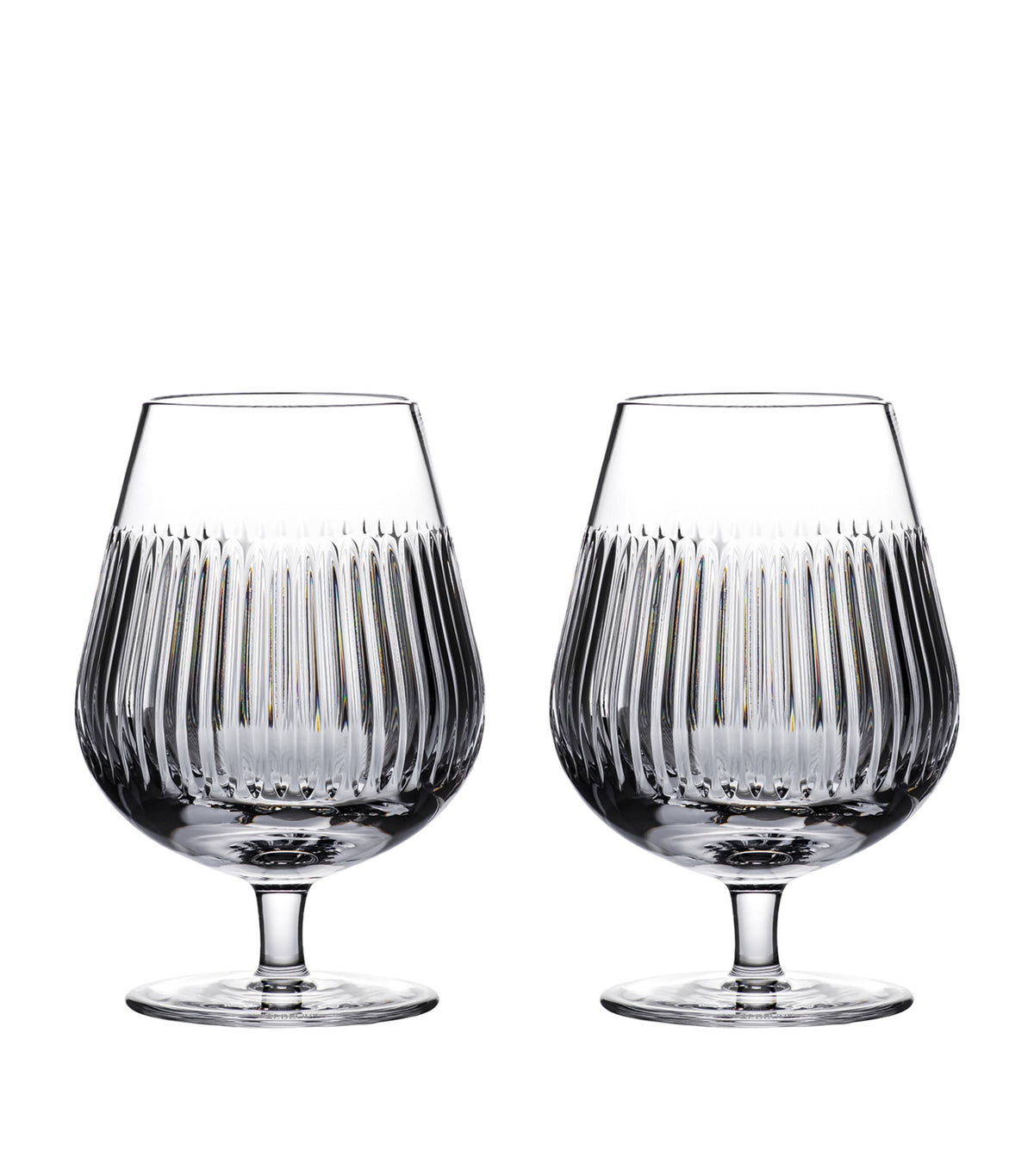 Waterford Connoisseur Aras brandy balloon glasses set of 2 510ml (British brand)