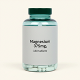Holland & Barrett Magnesium 375mg 180 tablets, imported from the UK