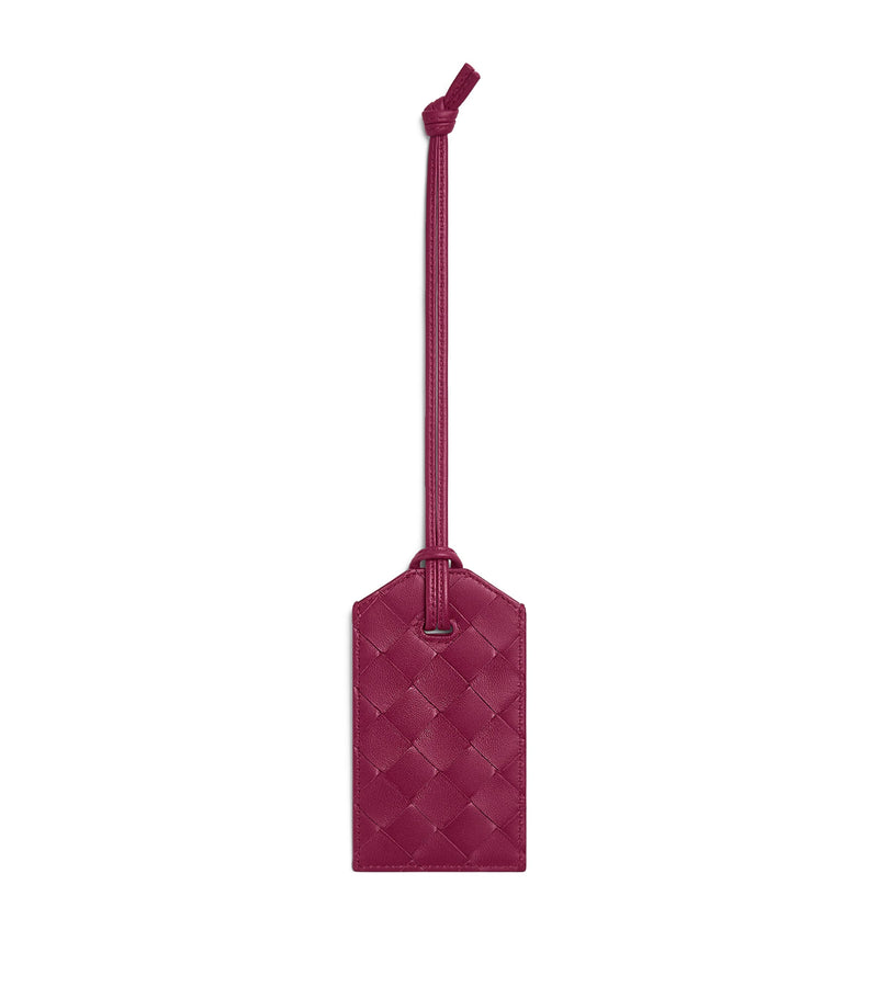Bottega Veneta Intrecciato Leather Luggage Tag