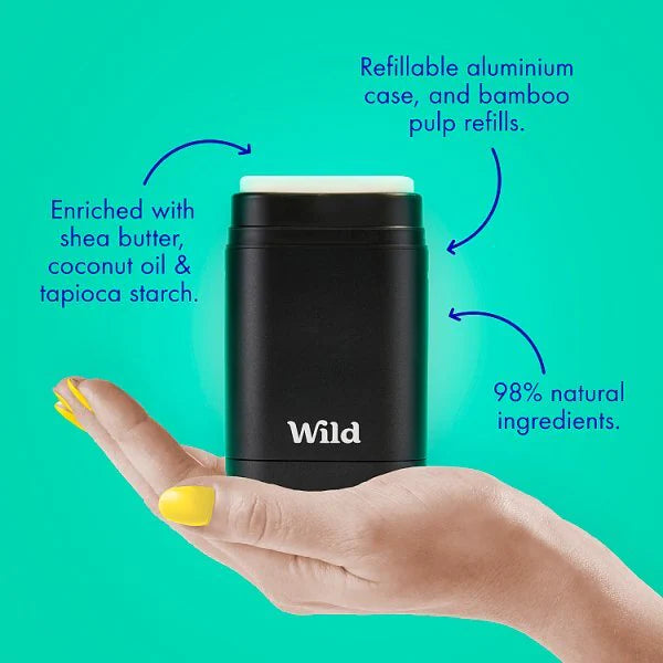Wild Pink Grapefruit & Lime Deodorant Refill 40g (British brand)