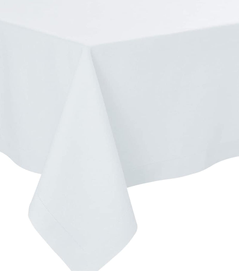 Linen Tablecloth with Mitred Corners and Hemstitching 170cm x 250cm