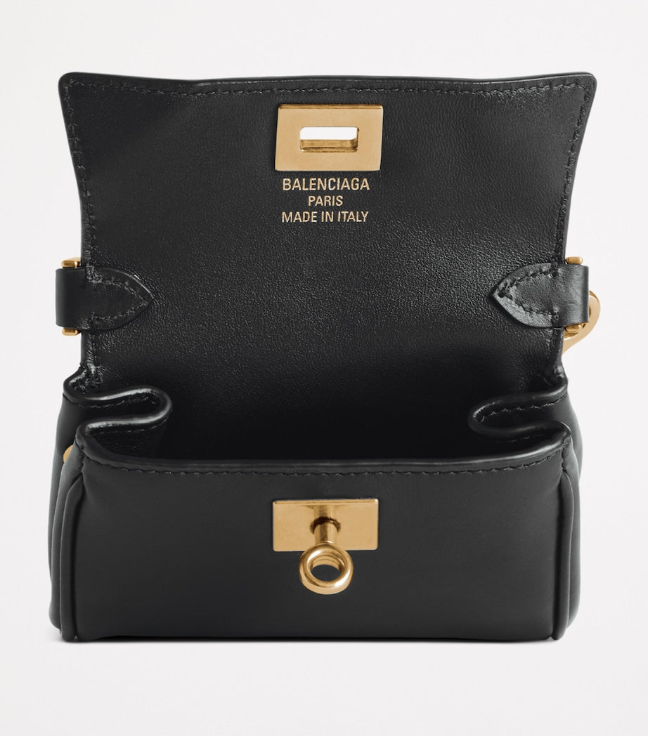 Balenciaga micro bag charm with gold-tone hardware - British product