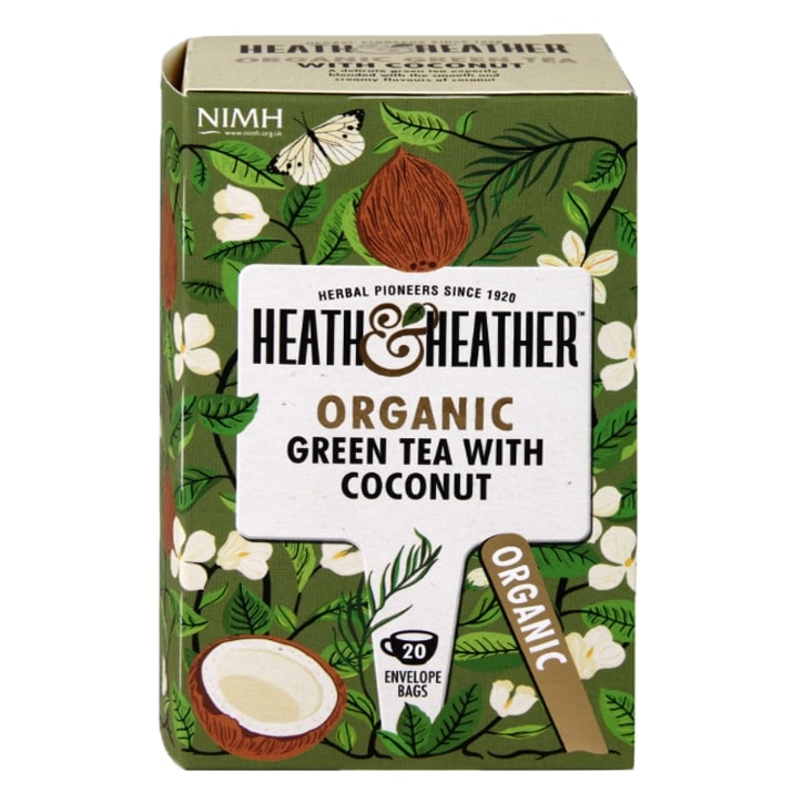 Heath & Heather Organic Lemon & Ginger 20 Tea Bags - McGrocer