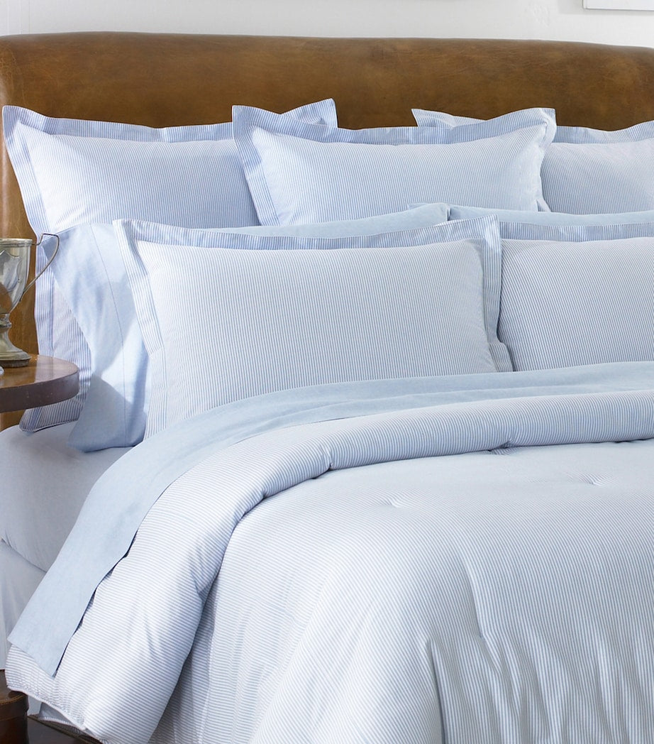 Ralph Lauren Oxford Blue King Duvet Cover, imported from the UK
