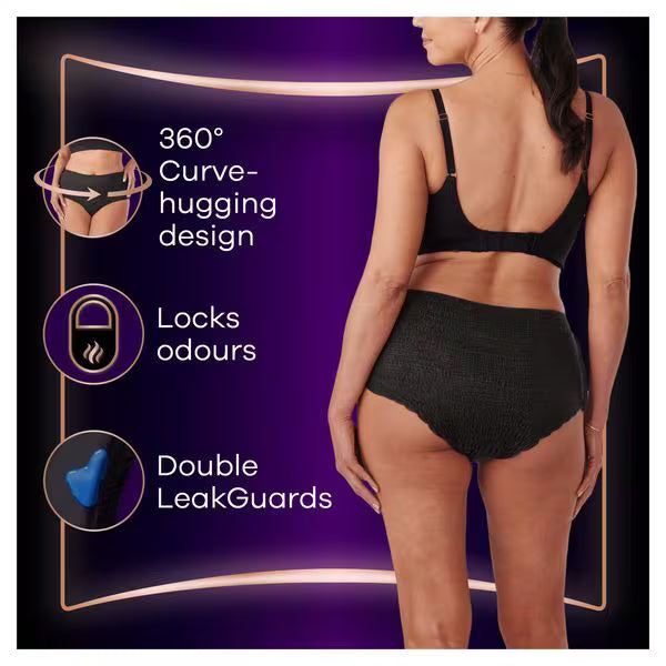 Always Discreet Incontinence Pants Black Medium - British product