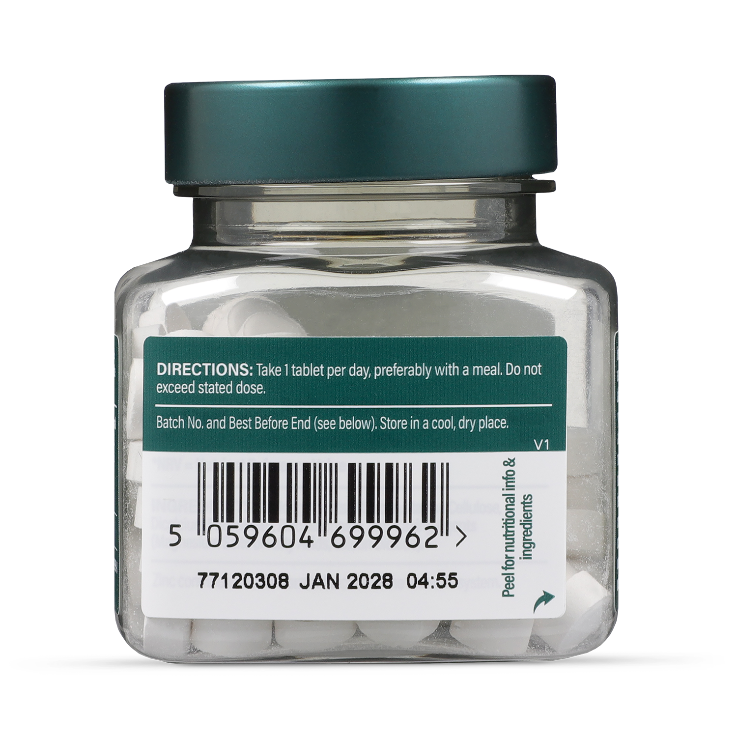 Holland & Barrett Zinc 15mg 60 Tablets - 999102