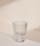 Soho Home fluted water glasses set of 4, 280ml capacity (British brand)