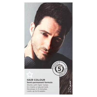 Superdrug Colour For Men Black 2.0 Hair Dye
