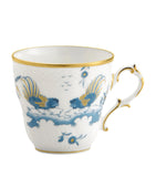 GINORI 1735 Oro di Doccia Turchese espresso cup, UK version