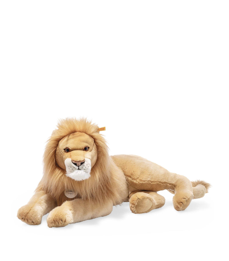 Steiff Leo Lion soft toy 65cm (British brand)