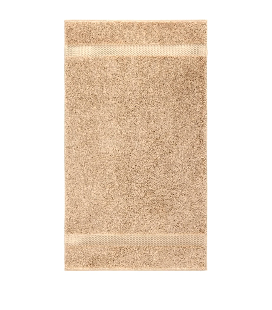 Yves Delorme Etoile face cloth 33cm x 33cm (British brand)