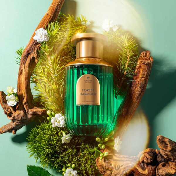 Nature Spell Forest Harmony perfume green floral scent, imported from the UK