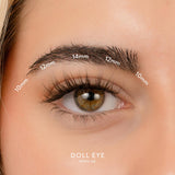 House of Amor false eyelashes C Curl 14mm, UK version