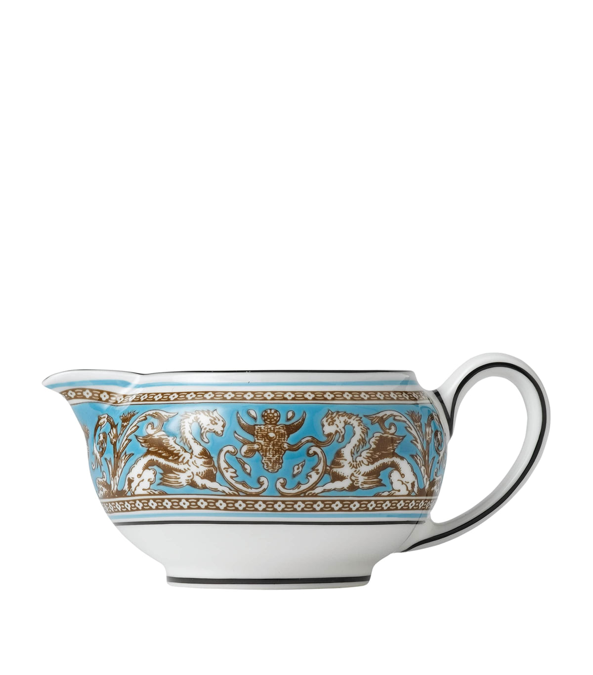 Wedgwood Florentine Turquoise cream jug 150ml (British brand)