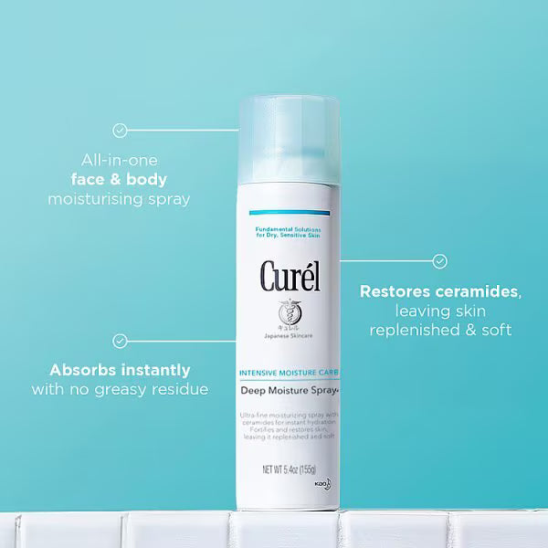 Curél Deep Moisture Spray Mini 60ml - British product