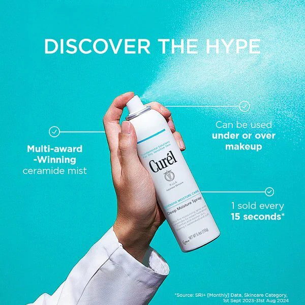 Curél Deep Moisture Spray Mini 60ml - British product