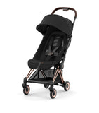 Cybex COYA Travel Stroller Rosegold/Sepia Black - British product