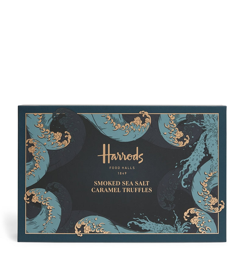 Harrods smoked sea salt caramel chocolate truffles 200g, UK version