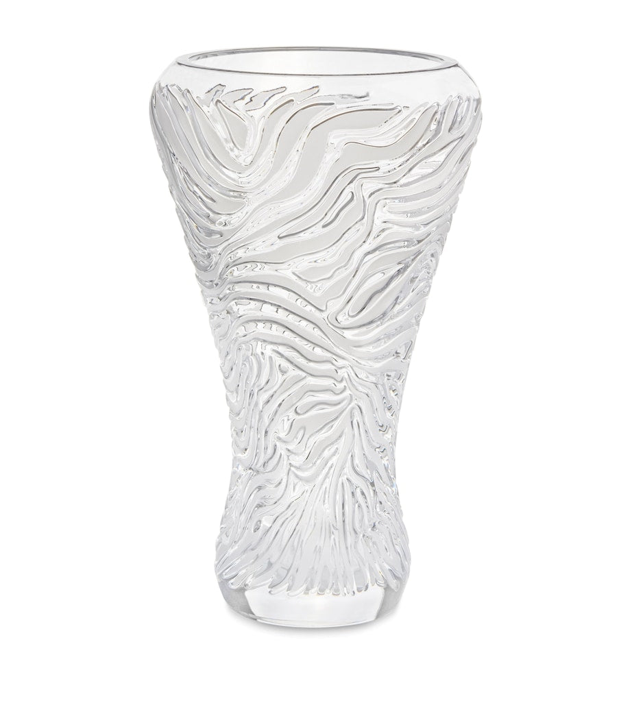Lalique Zèbre Vase (45cm)