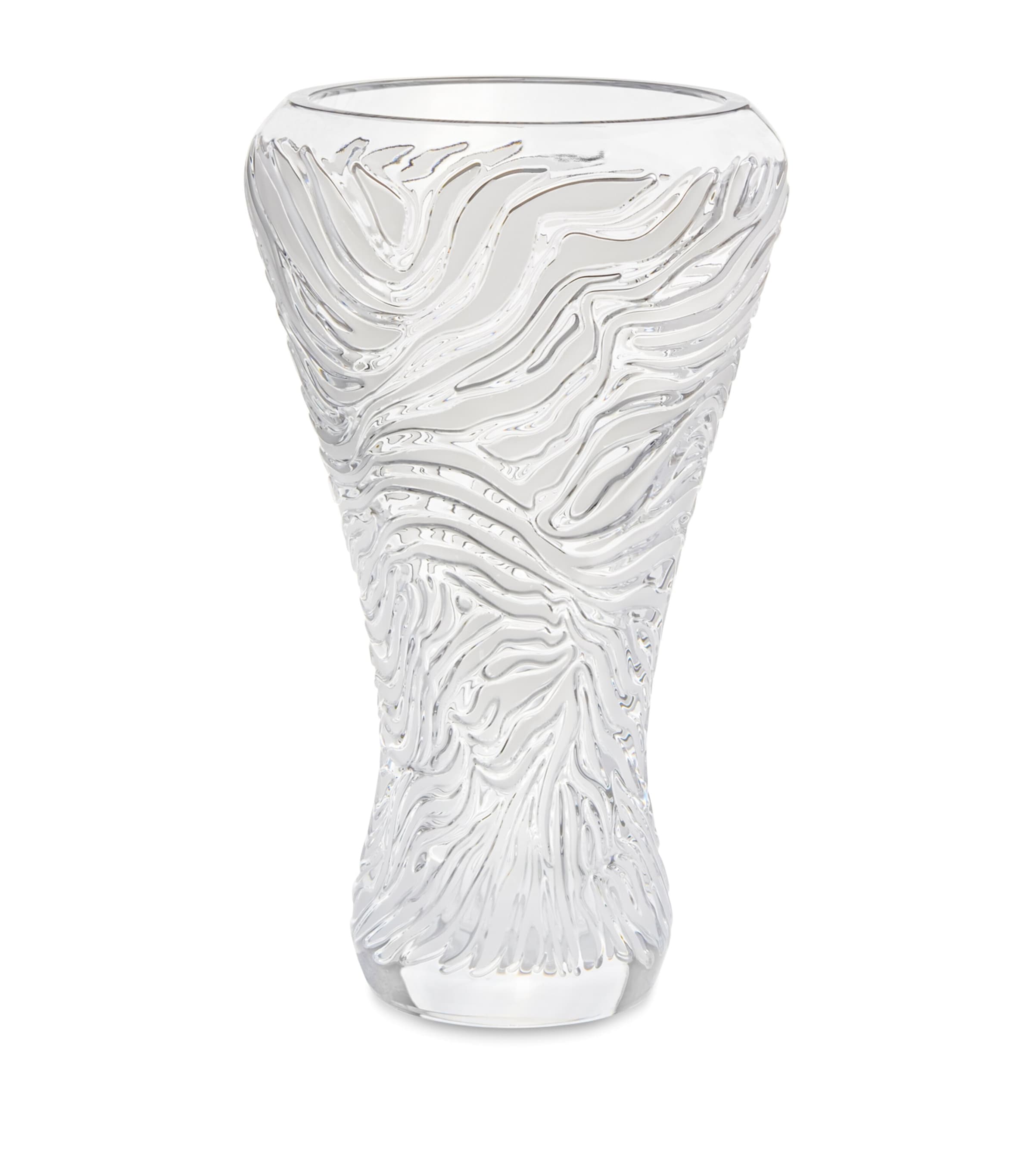 Lalique Zèbre Vase (45cm)