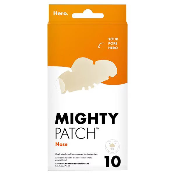 Hero Nose Hydrocolloid Patches 10 Count, UK version