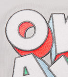 Billieblush cotton sweatshirt with OKAY motif for children 4-10 years - British product